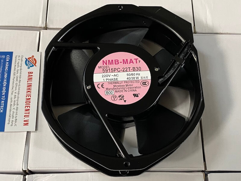 Quạt NMB 5915PC-22T-B30 220VAC 172x150x38mm 1 5915PC-22T-B30