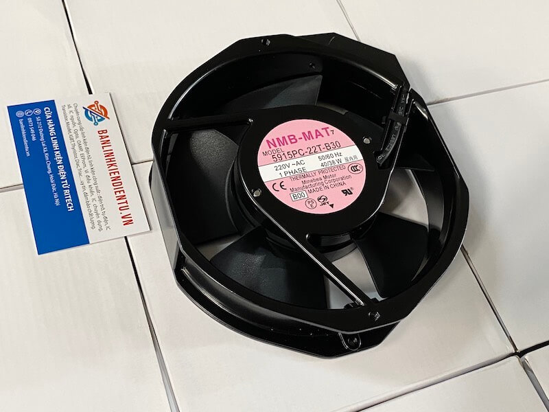 Quạt NMB 5915PC-22T-B30 220VAC 172x150x38mm 4 5915PC-22T-B30