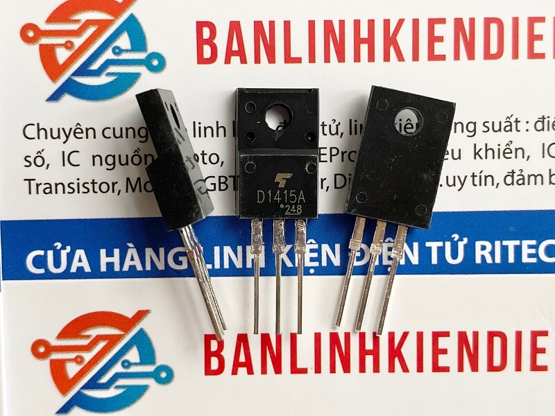 D1415A, 2SD1415A Transistor NPN 7A 120V TO-220F 1 D1415A (1)