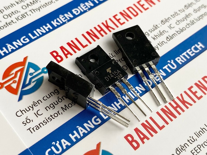 D1415A, 2SD1415A Transistor NPN 7A 120V TO-220F 2 D1415A