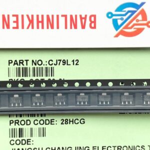 IC nguồn ổn áp -12V 79L12 CJ79L12 SOT-89 (nhập khẩu) 3 79L12 SOT89