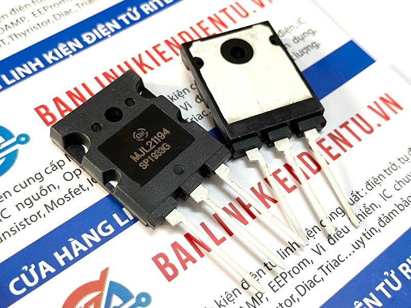 MJL21194 Transistor NPN 16A 250V TO-264 1 MJL21194