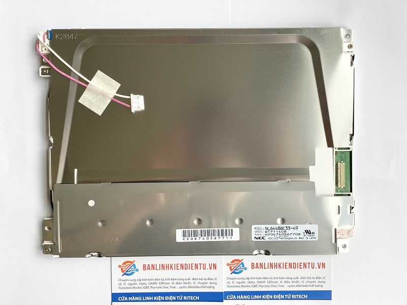 NL6448BC33-49 Màn hình LCD NEC 10.4 Inch 640×480 pixels 2 NL6448BC33-49