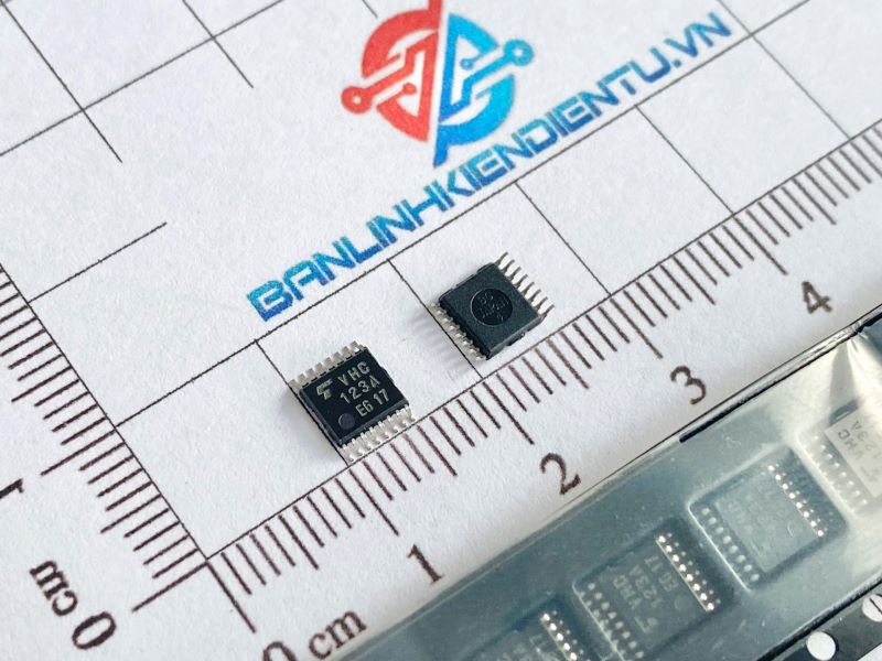 IC số VHC123A 74VHC123A TC74VHC123AFT TSSOP-16 2 vhc123a